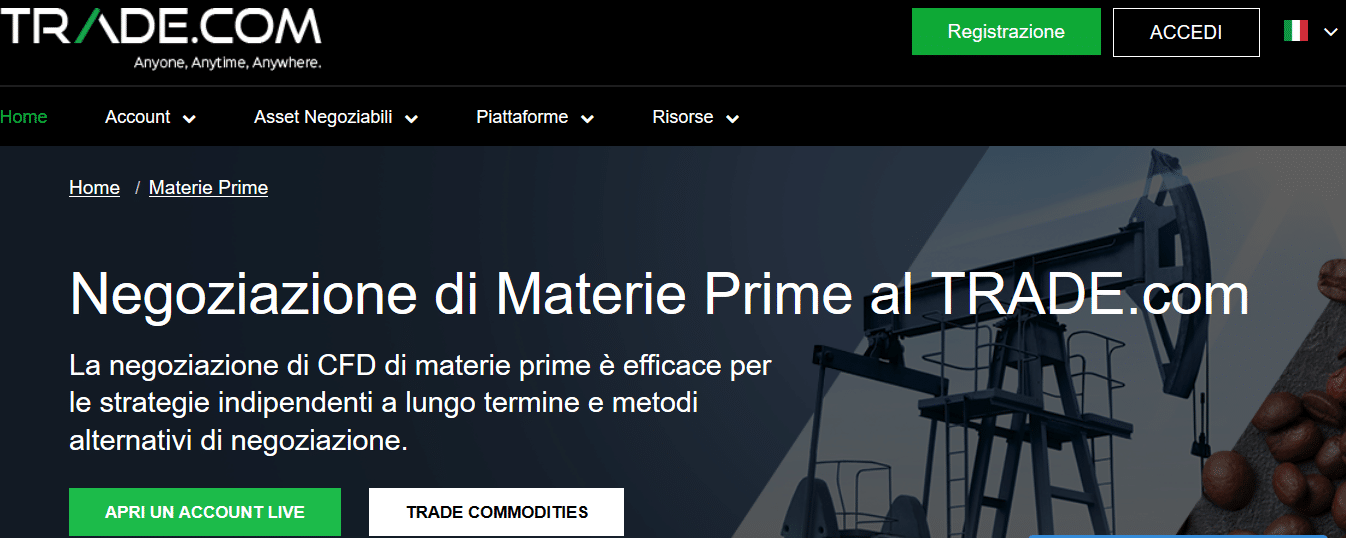 materie prime trade.com