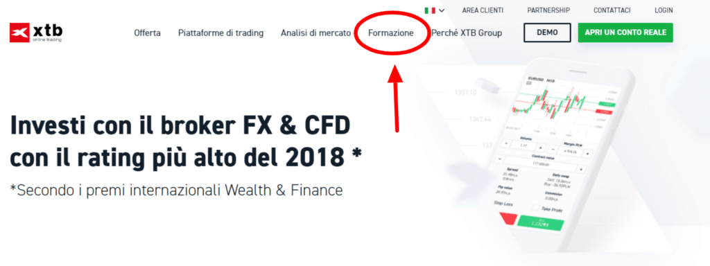webinar dal vivo xtb