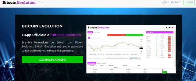 Bticoin evolution truffa