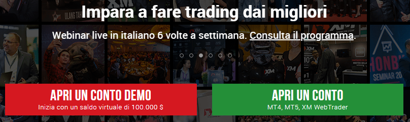 apertura conto demo xm.com
