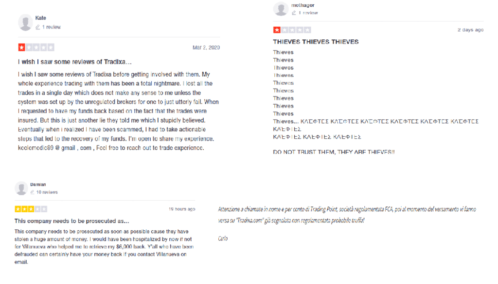 tradixa è un broker sicuro ed affidabile o una truffa?