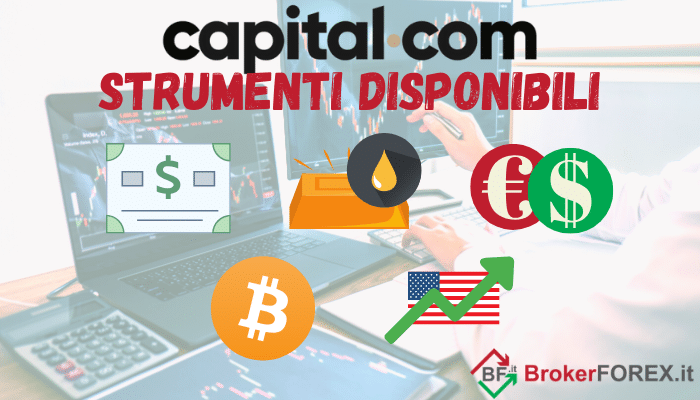 assets disponibili su Capital.com